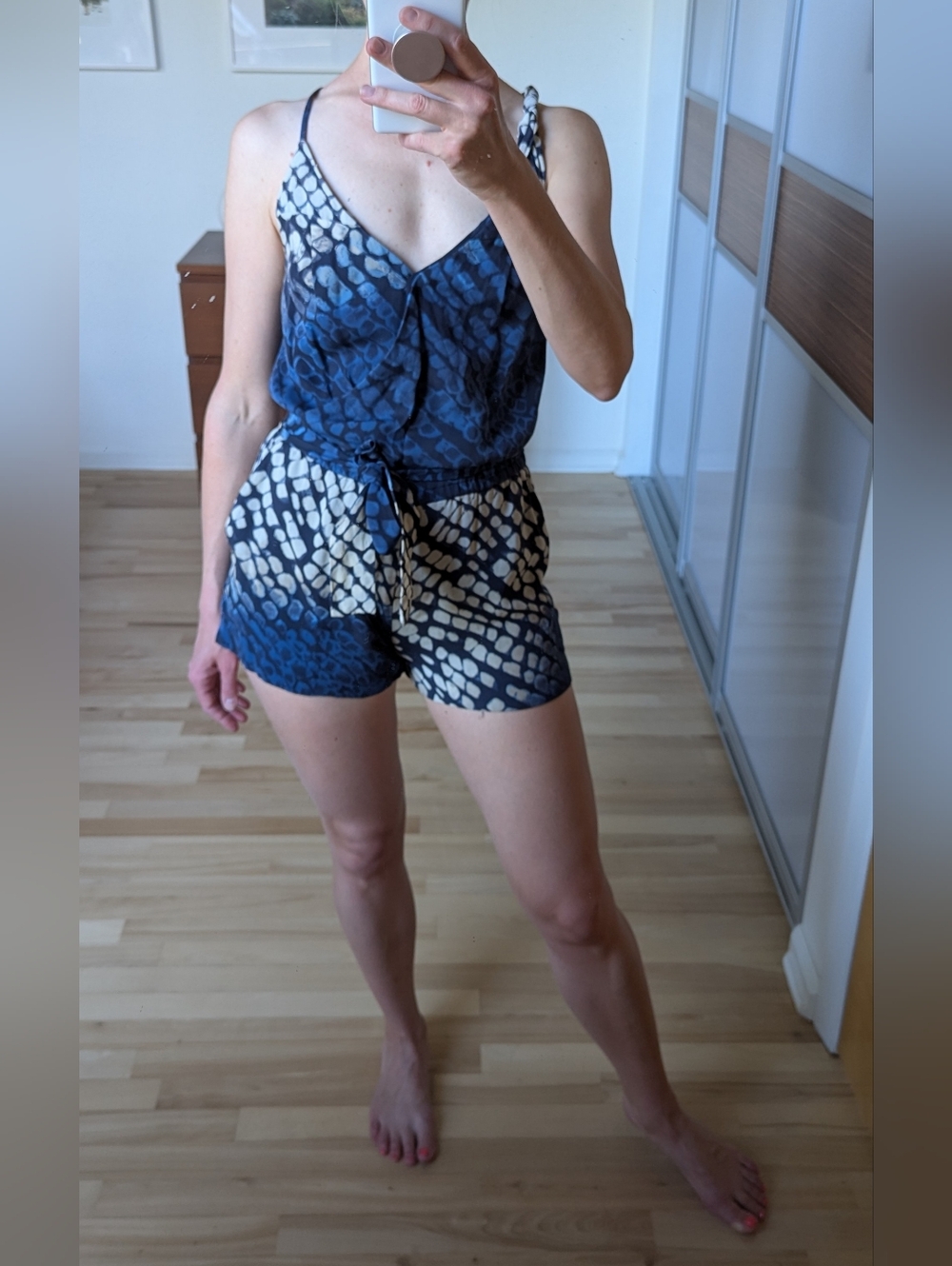 Club Monaco 100% Silk Romper